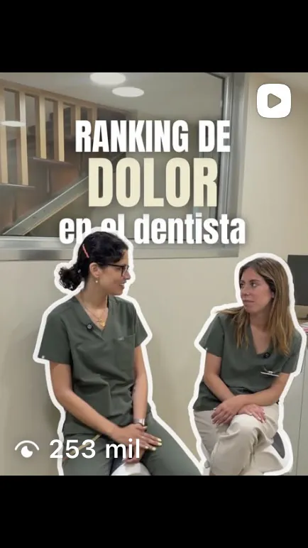 Vídeo viral de Buccam Dental: «ranking de dolor en el dentista», 253 mil reproducciones
